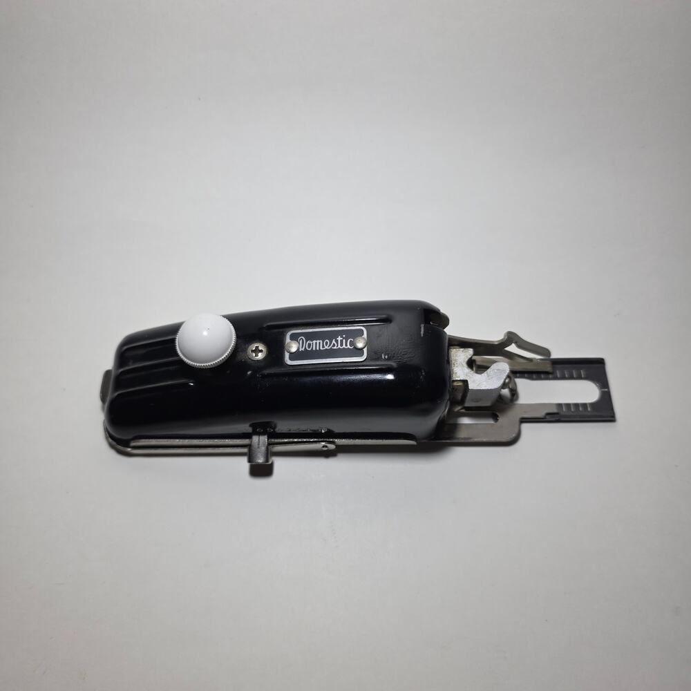 Domestic Magic Key buttonholer sewing machine attachment black metal